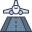 landing airplane icon
