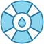 외부-Lifebuoy-헌혈-베어아이콘-블루-베어아이콘 icon