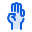 Ganze Hand icon