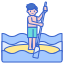 Standup Paddleboarding icon