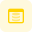 Web connected database for online storage database icon