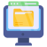 digital folder icon
