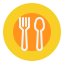 external-dish-hotel-flat-icons-pause-08 icon