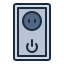 externe-Smart-Plug-maison-intelligente-(ligne remplie)-ligne-remplie-andi-nur-abdillah icon