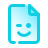 pulsar gradient style winking document icon