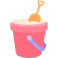 sand bucket icon
