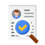 이력서 및 자기소개서 icon