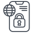 Mobile Lock icon