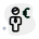 Money earned in euro currency tender layout icon