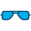 lunettes-de-soleil-externes-homme-accessoires-kiranshastry-lineal-color-kiranshastry icon