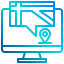 online map icon