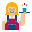 Waitress icon