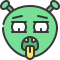 émoticône-externe-alien-emoji-soft-fill-soft-fill-juicy-fish-7 icon