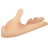 Handfläche-nach-oben-heller-Hautton-Emoji icon