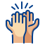 high five icon
