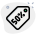 50% 할인 라벨 icon