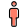 Neutral portrait of stickman as an employee icon