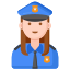 Policewoman icon