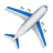 Flugzeug-Emoji icon