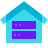 color glass style 루트 서버 icon