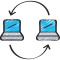 Laptop switch icon