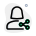 sharing the document for company chatting purpose icon