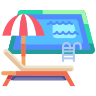 swimming pool icon