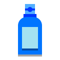 papercut style shampoo icon