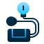 measure blood pressure icon