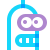 water color style futurama bender icon