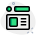 profile card icon