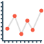 Gráfico de linha icon