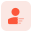 left aligned user list icon