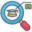 Magnify Mortarboard icon
