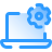 Laptop Settings icon