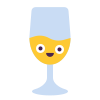 keek style white wine icon