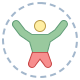 office l style skydive icon