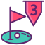 golfflagge icon