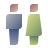 deco color style toilet icon