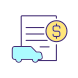 financial car protection icon