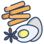 Savoiardi Cookies And Egg icon