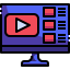 video tutorial icon