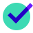color glass style complete icon