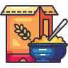 cereal oats muesli icon