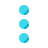 color glass style menu vertical icon