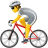человек на велосипеде icon