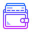 gradient style card wallet icon