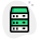Modern server computer stacked on each other icon