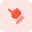 使用手指触摸按钮触摸 tritone-tal-revivo 进行外部编辑或撰写 icon