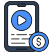 Mobile Paid Video icon